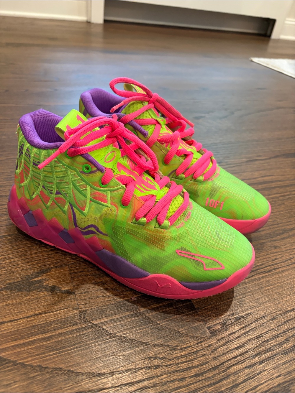 LaMelo Ball MB 01 Inverse Toxic Basketball Shoes